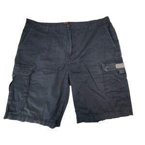 Unionbay Cargo Shorts sz 42 Men Black Skater Grunge Streetwear‎ Hiking 11" 22"